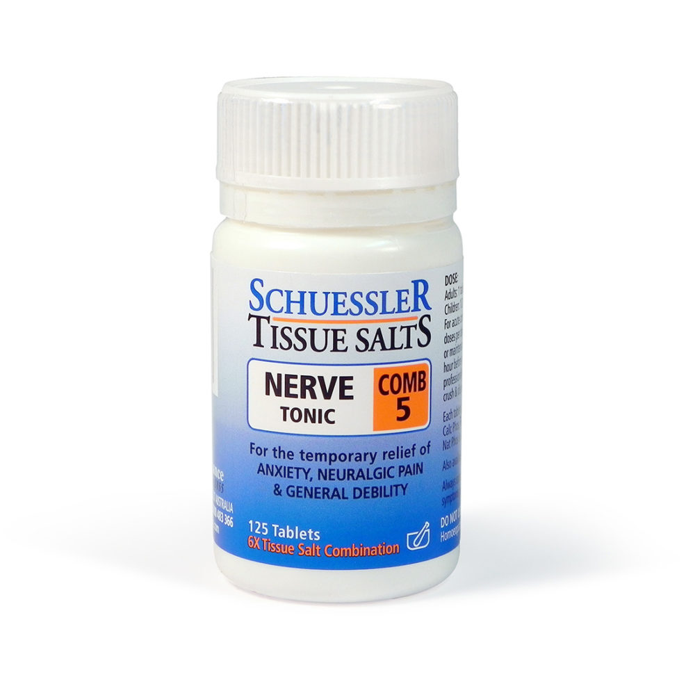 Schuessler Tissue Salts 125 Tablets - Comb 5 | Martin & Pleasance