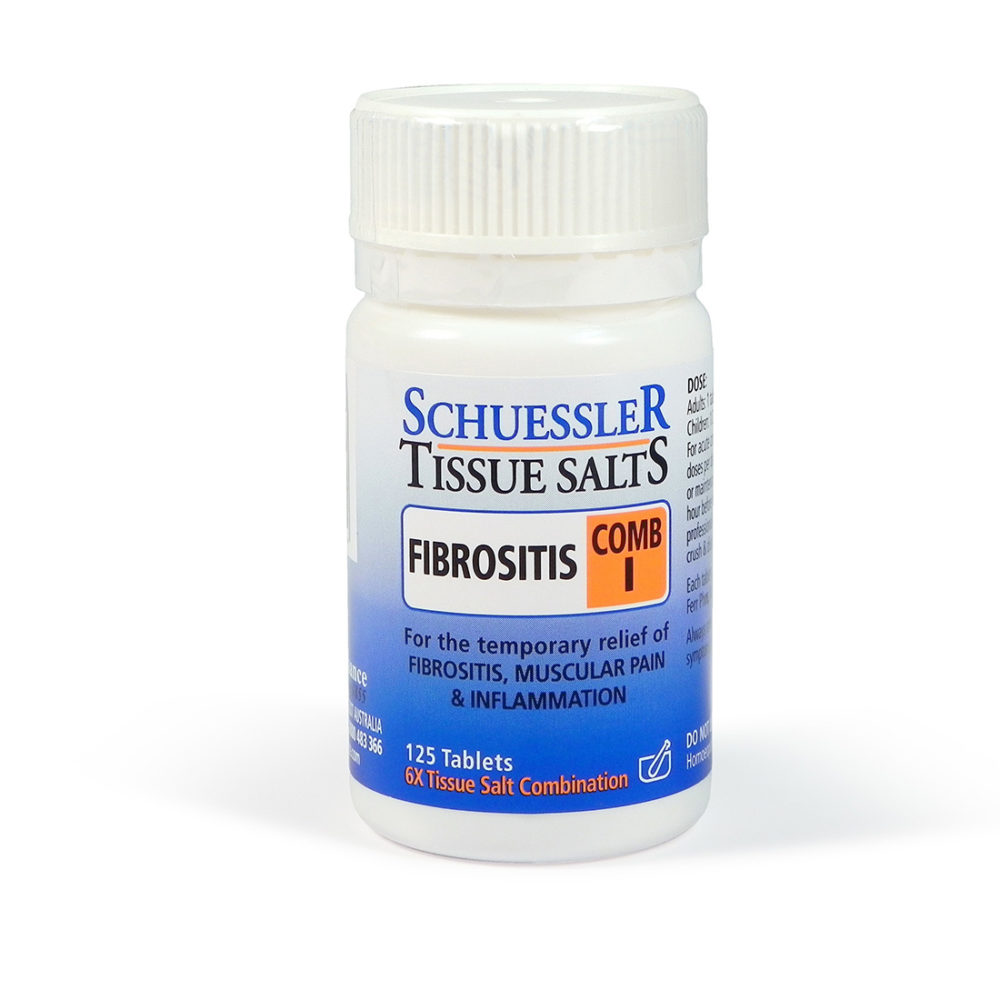 Schuessler Tissue Salts 125 Tablets – Comb I | Martin & Pleasance