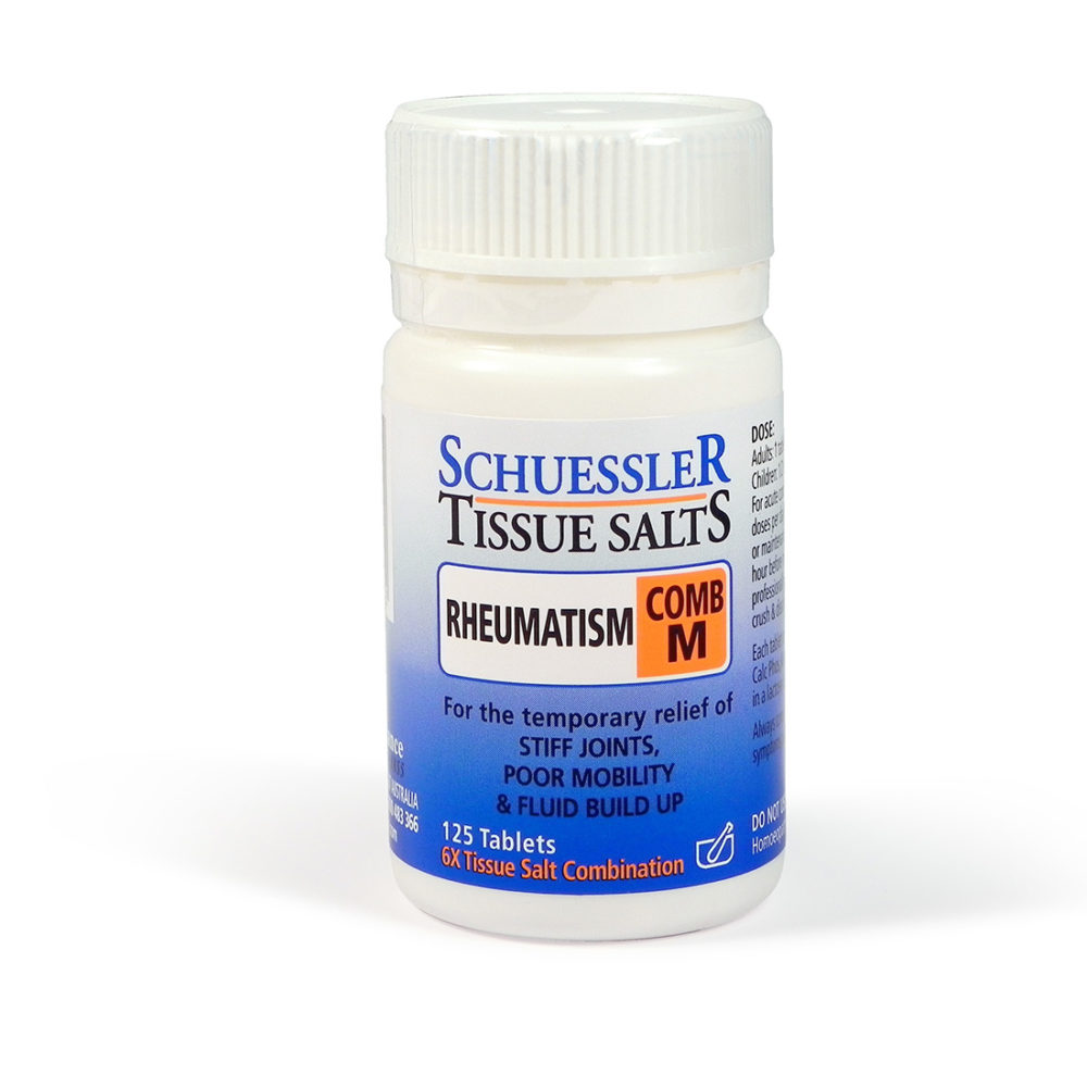 Schuessler Tissue Salts 125 Tablets - Comb M | Martin & Pleasance